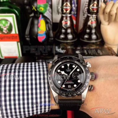 Perfect Replica Tudor Black Bay Chrono 41mm Automatic Watch - Black Dial Ceramic Bezel 